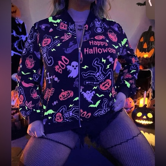 Halloween bomber jacket - Picture 2 of 4